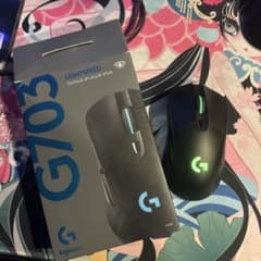 g703hジャンク　４個セット ロジクール G703hワイヤレスマウス ジャンク 箱付き 重り無し - メルカリ