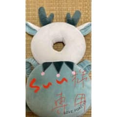 お値下げしました！美品　転倒防止クッション　トナカイのサムネイル