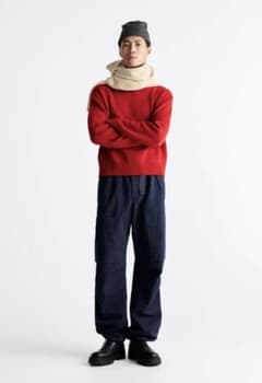 ZARA MAN EDITION テクニカルパラシュートパンツのサムネイル