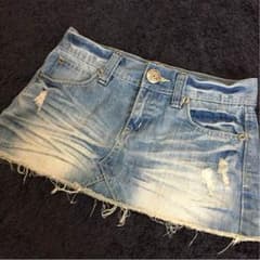 ダメージ加工☆デニムスカートのサムネイル
