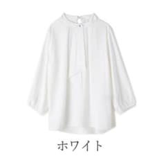 【新品未使用】ボウタイブラウスのサムネイル
