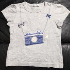 familiar ファミリア カメラモチーフ Tシャツ 110cmのサムネイル