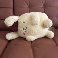 【新品・タグ付き・激レア】ポムポムプリン　おねだり　ぬいぐるみ ポムポムプリンぬいぐるみ ポムポムだらりんBIGぬいぐるみ 新品タグ
