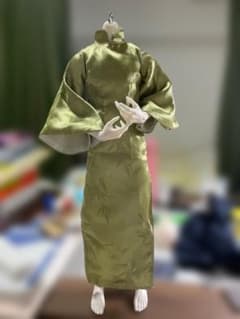 ドール服 1/4 男の子用 オーダーメイド 長袖チャイナドレス ゆったりサイズのサムネイル