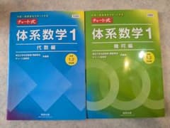 体系数学1 チャート式　代数編・幾何編 セットのサムネイル
