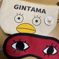 銀魂 ポーチ・アイマスク・バッチのサムネイル