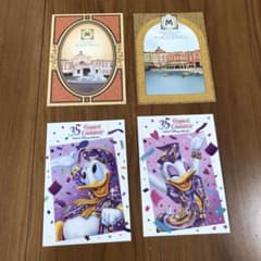 ディズニーシーホテル　ミラコスタ　35周年　ポストカードのサムネイル