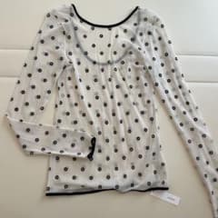 HYEON sheer tops"flower"のサムネイル