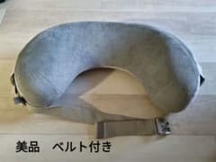 【美品】エルゴ　授乳クッション　ムーンライトグレー　ベルト付きのサムネイル