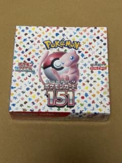 【シュリンク有り】ポケモンカードゲーム ポケモンカード151 BOXのサムネイル
