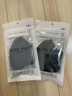 【新品】PASTEL MASK Sサイズ 6枚のサムネイル