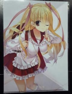 峰理子 クリアファイル