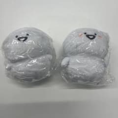 문구와 함께 봉제인형 마스코트 가챠가챠