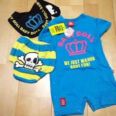 ベビードール ロンパース セット新品 70