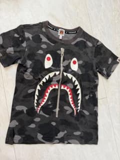 BAPE 迷彩 シャーク Tシャツ WGM カモフラ - メルカリ