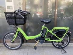 中古電動自転車ヤマハPASkissmini20インチライトグリーン横浜№6698 中古電動自転車ヤマハPASkissmini20インチライトグリーン横浜№6698
