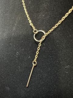 新品 シンプルネックレス ゴールド 人気 レディースのサムネイル