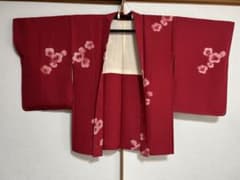 美品！梅の花柄の羽織　未使用品のサムネイル
