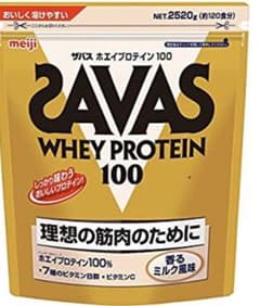 ザバス　ホエイプロテイン100   2520g（120食分）　　香るミルク味のサムネイル