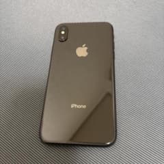 iPhoneX 256GB スペースグレー　美品　SIMロック解除済みのサムネイル