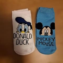 ディズニー キャラクター ソックス 2足セットのサムネイル