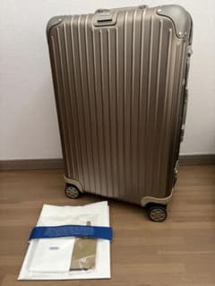 RIMOWA TOPAS TITANIUM 63 MW リモワ トパーズ 保証書 - メルカリ