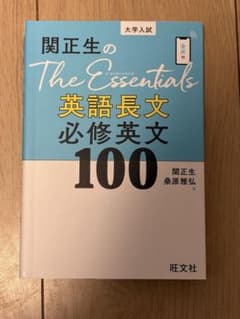 関正生のThe Essentials英語長文 必修英文100のサムネイル