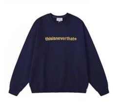 thisisneverthat ネイビー スウェット - メルカリ