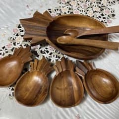 木製　サラダボールセットのサムネイル