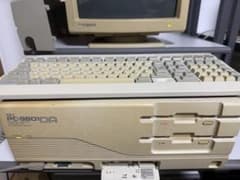 ゆ*や様 NEC PC-9801DA U2 キーボード、マウス付き 起動確認済みのサムネイル