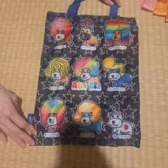 アフロ犬 エコバッグ トートバッグのサムネイル