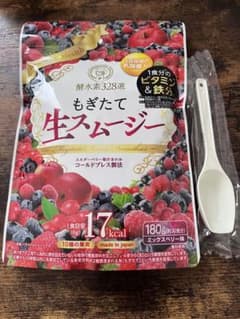 ジェイフロンティア 酵水素328選もぎたて生スムージーのサムネイル