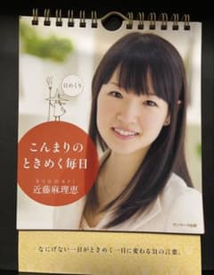 【未使用】日めくり こんまり ときめく毎日 カレンダーのサムネイル