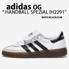 【24cm】adidas Handball Spezialスニーカー 白 黒のサムネイル