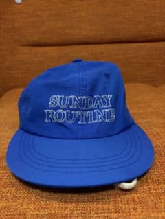 SUNDAY ROUTINE キャップ ブルーのサムネイル