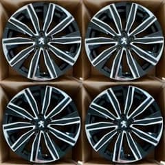 即決◆美品◆プジョー 5008 3008 ユーロ ホイール18インチ4本セット 即決◇美品◇プジョー 5008 3008 ユーロ ホイール18インチ4本セット
