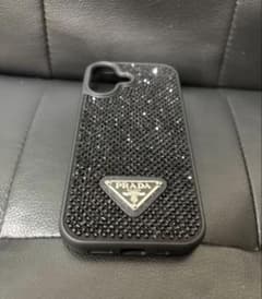 PRADA iphone17ケース ブラック　ラスト1品　正規品　新品未使用品‼️ PRADA iphone17ケース ブラック ラスト1品 正規品 新品未使用品