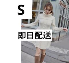 ワンピース herlipto Clara Cable Knit Dress Clara Cable Knit Dress