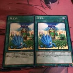 遊戯王 増草剤 ノーパラ 2枚セットのサムネイル