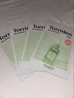 【未使用】Torriden フェイスマスク 4枚セットのサムネイル