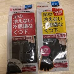 桐灰化学 足の冷えない不思議なくつ下　保温　靴下　暖かい　冷え性のサムネイル