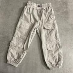 ZARA カーゴパンツ 98 ライトグレー - メルカリ