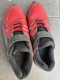 asics キッズ スニーカー 23.5cm レッドのサムネイル