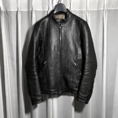 Silvain sylvian ラムレザージャケット ダブルジップ 短丈 | Mercari
