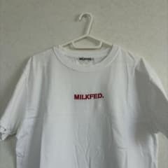 MILKFED. ロゴ刺繍 Tシャツ ホワイトのサムネイル