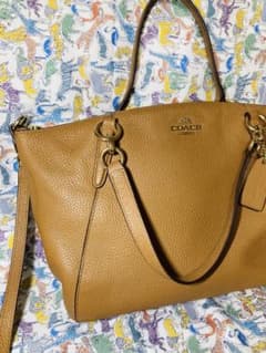 COACH トートバッグ レザー ブラウンのサムネイル