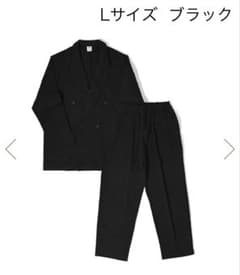 金子恵治 × Fruit of the Loom DOUBLE SUIT 黒 L - メルカリ