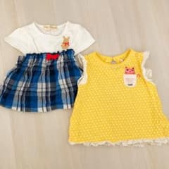 トップス チュニック ノースリーブ 80のサムネイル