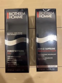 新品2点セットBIOTHERM HOMME FORCE SUPREME 50ml