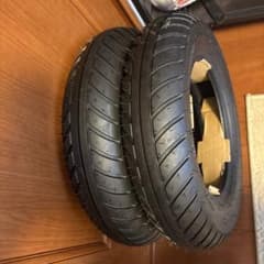 未使用 ダンロップレイン 100/90-10 タイヤ 2本セット - メルカリ